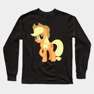 Smug Applejack Long Sleeve T-Shirt